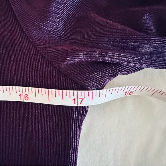 Vintage Rabbit Rabbit Rabbit Open Cardigan, 2P, Deep Purple, Y2K - Picture 10 of 12